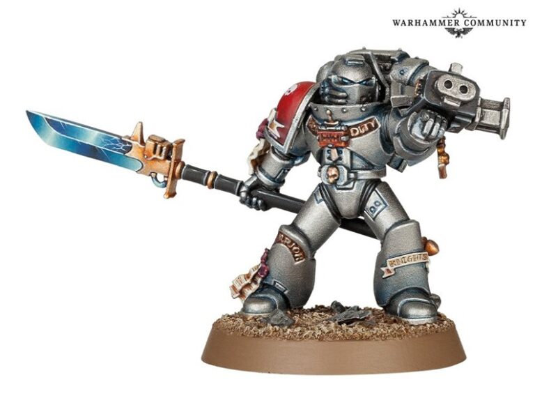Grey Knight Miniature is Games Workshop’s Exclusive Mini of the Month