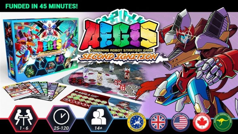 AEGIS Combining Robots: Season 2 Up On Kickstarter