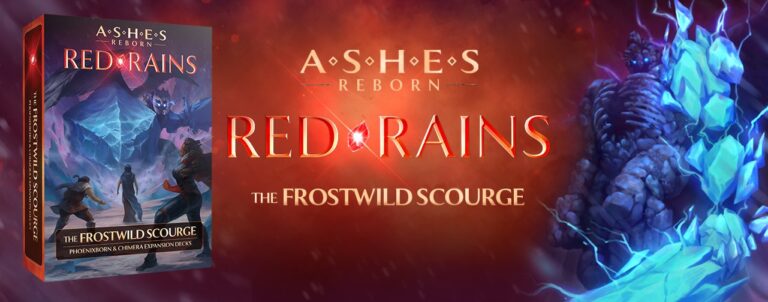 Ashes Reborn Announces Errata to Overpowered Cards, Organized Play Update, and New Expansion Set: The Frostwild Scourge!