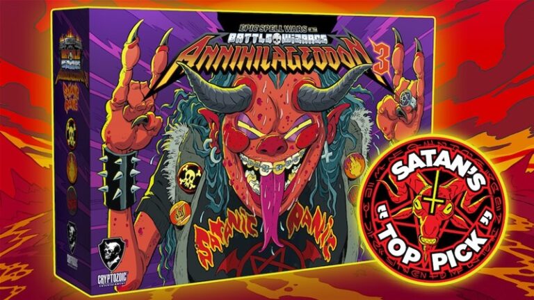 Epic Spell Wars of the Battle Wizards: ANNIHILAGEDDON 3 Up On Kickstarter