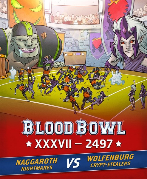 Naggaroth Nightmares Face Off Against Wolfenburg Crypt Stealers in Blood Bowl XXXVII