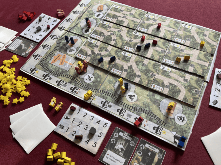 “Crowded Frontier” Awarded 2024 Cardboard Edison Award for Unpublished Board Game Designs