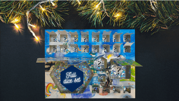 Dicebound’s RPG Dice Advent Calendars for 2023 Launch on Kickstarter
