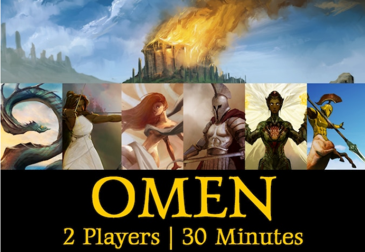 Mythic Greece Reimagined: Small Box Games’ New Trilogy in Omen Series Hits Kickstarter Success