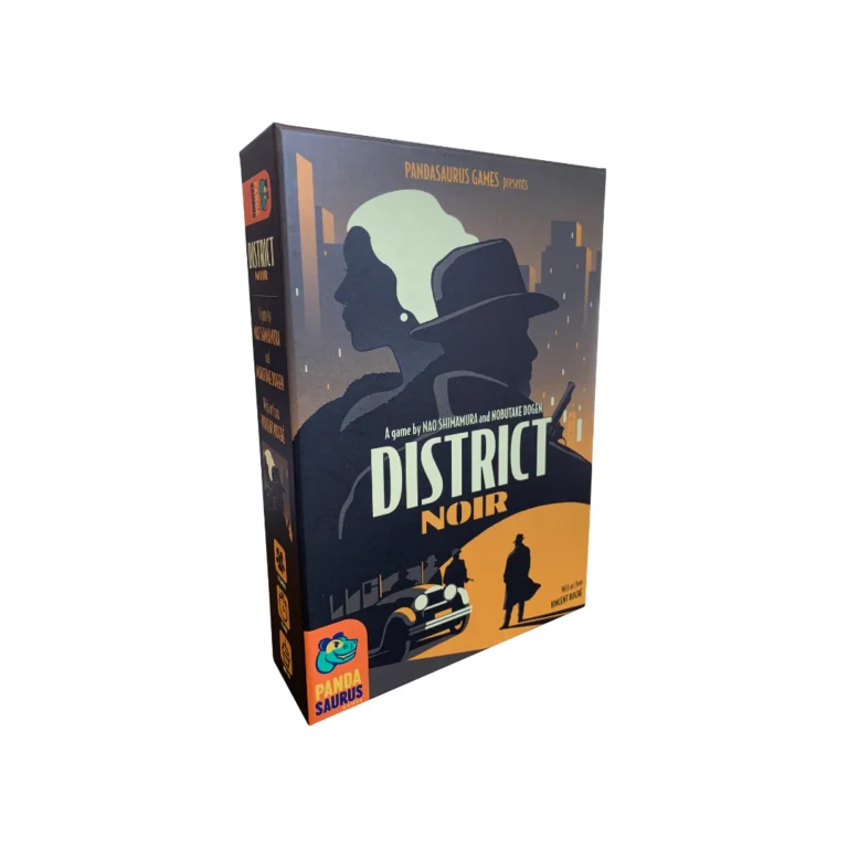 Pandasaurus Games to Release Strategic Two-Player Card Game, District Noir, on July 19th